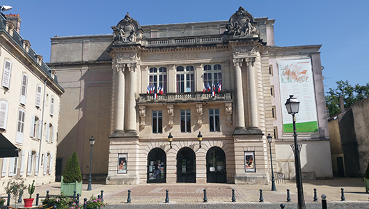 Le théâtre italien de Lunéville en Meurthe et Moselle