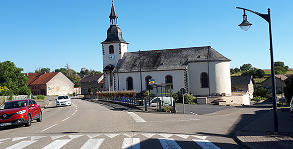 L'église Saint-Rémi de Bettborn en Moselle