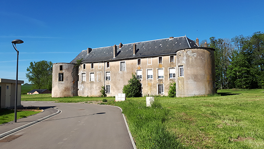 Le château de Goin en Moselle