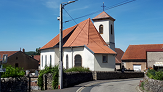 L'église Sainte-Marguerite de Landange en Moselle