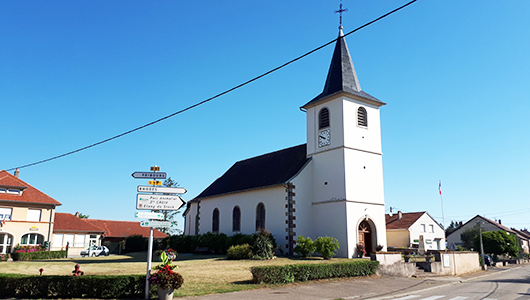 L'église Saint-Adelphe de Languimberg en Moselle