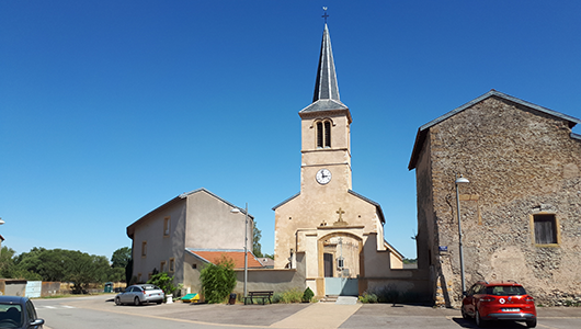 L'église Saint-Maurice de Malroy en Moselle