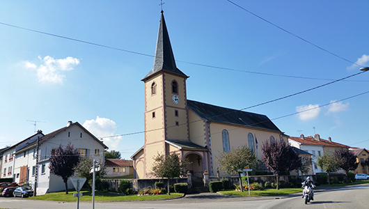 L'église Saint-Nicolas de Moussey en Moselle
