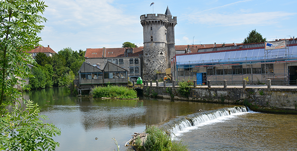 La tour Valéran à Ligny-en-Barrois en Meuse