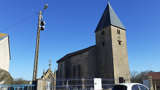 L'église Saint-Martin ou Sixtine de la Seille à Sillegny en Moselle