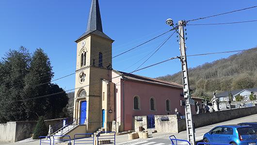L'église Saint-Laurent de Bronvaux en Moselle