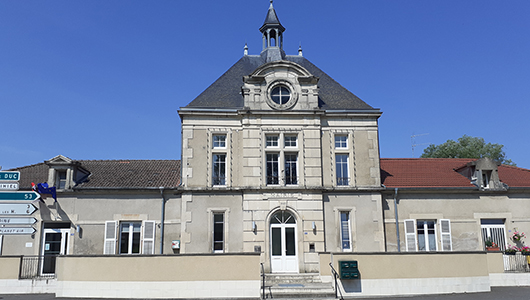 La mairie de Chaillon en Meuse