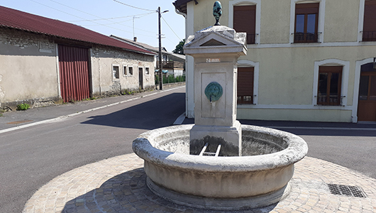 La fontaine de Chaillon en Meuse