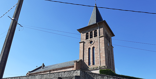 L'église Saint-Jacques de Mandray dans les Vosges