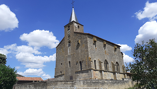 L'église Saint-Rémy de Saint-Pierreville en Meuse
