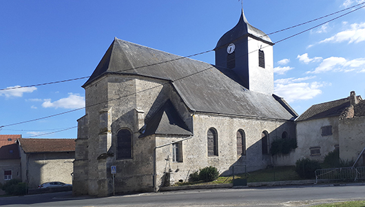 L'église de Sassey-sur-Meuse en Meuse