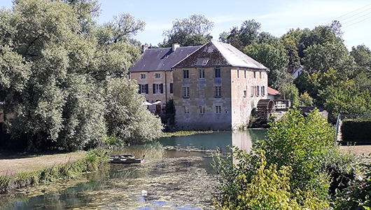 Le vieux moulin de Stenay en Meuse
